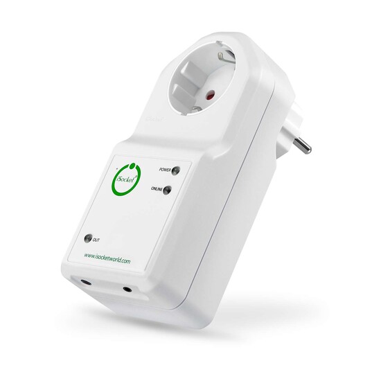 iSocket power failure alarm device (with Schuko plug)